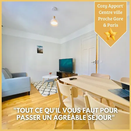 Apartment Cozy Appart'3 - Centre & Proche Gare - Cozy